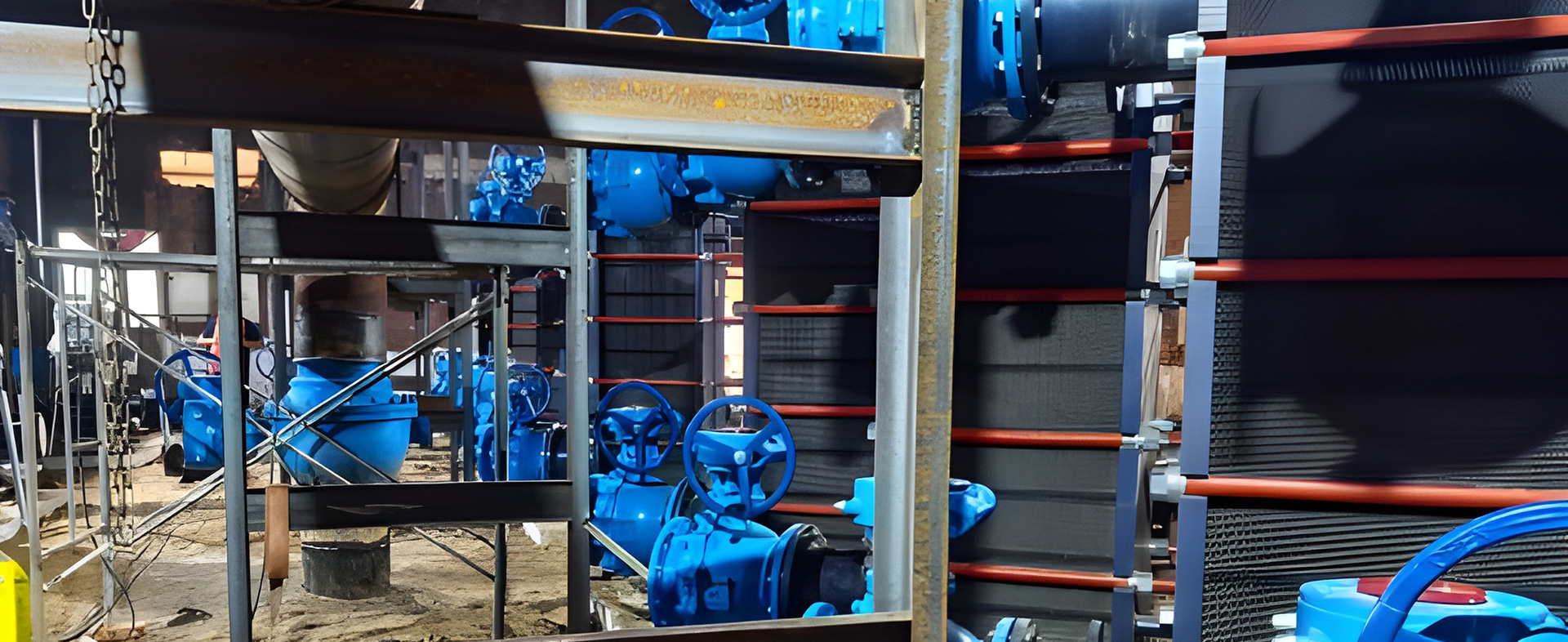 Great News! ROVV Provides Installation Services for Qiqihar Standardized Heat Exchange Station!