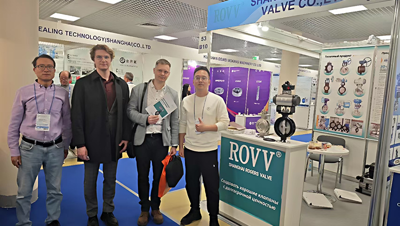 Shanghai Rogers Valves Shines at 2025 NEFTEGAZ Exhibition, Capturing Global Attention with Cutting-E