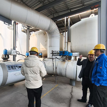 Nitrogen generator equipment construction project