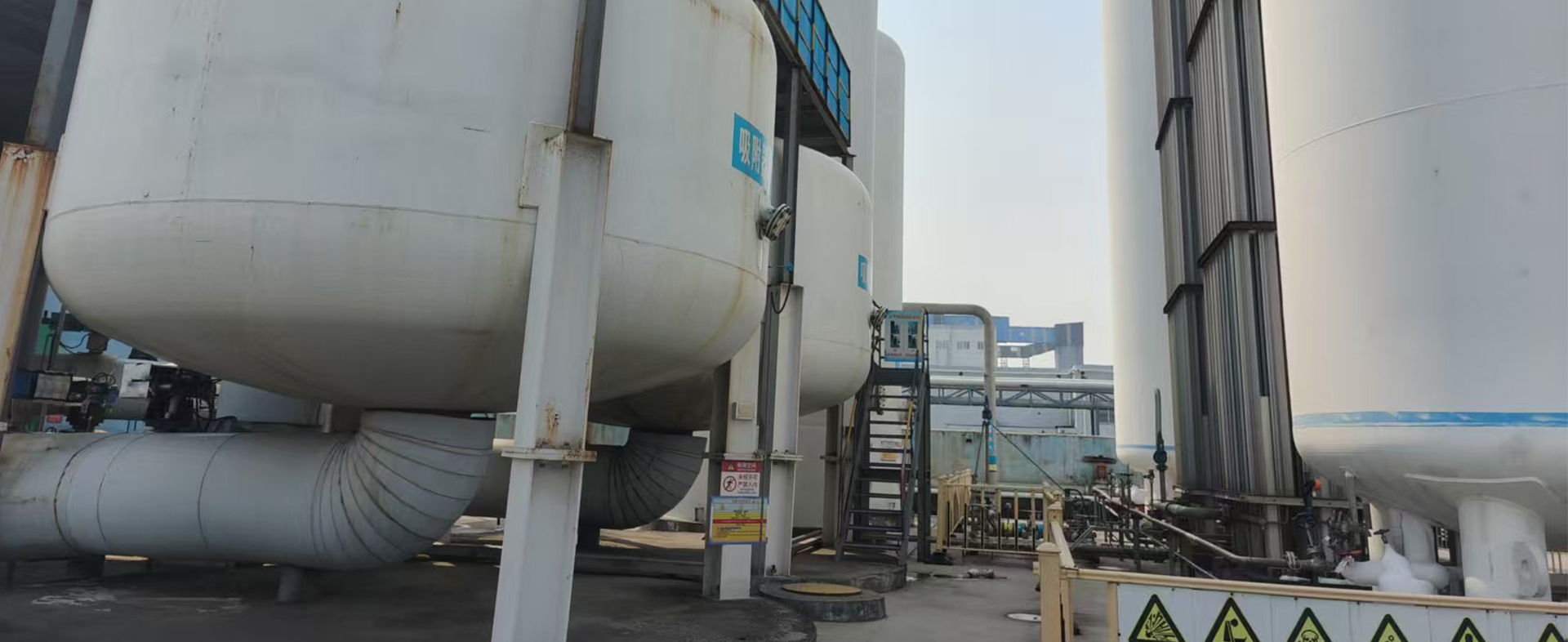 Air compression equipment construction project